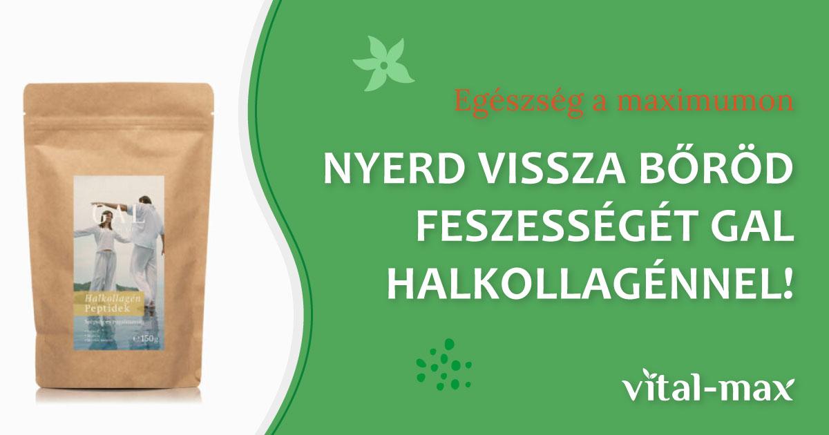Nyerd vissza bőröd feszességét GAL halkollagénnel!