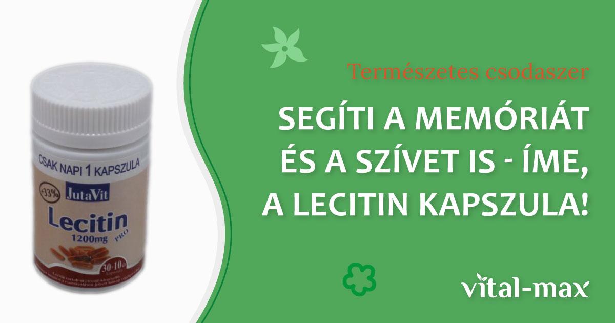 Segíti a memóriát és a szívet is - íme, a lecitin kapszula!