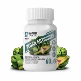Natur Tanya Vegán Articsóka – Standardizált articsóka kivonat, ornitin aminosavval és B-vitaminokkal. Egészséges májműködés, emésztés és bélkomfort.