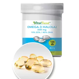 Omega-3 (10/40) halolaj kapszula