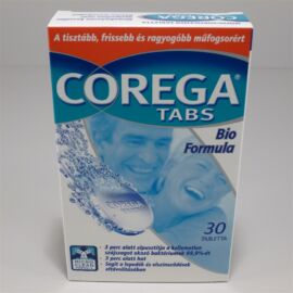 Corega tabs műfogsor tisztító tabletta 30 db