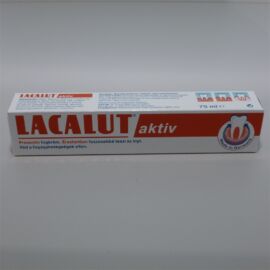 Lacalut aktiv fogkrém  75 ml
