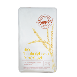 Biopont bio tönkölybúza fehérliszt tbl80 1000 g