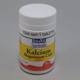 Jutavit kalcium+magnézium+cink forte + D3 vitamin 30 db