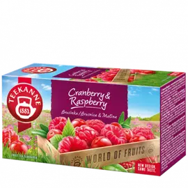Teekanne red berries vörösáfonya-málna tea 20x2,25g 45 g
