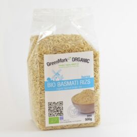 Greenmark bio basmati barnarizs 500 g