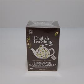 Ets 20 bio csokoládé rooibos&vanília tea 20x1,5g 30 g