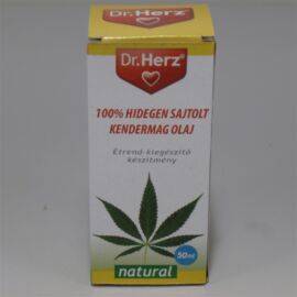 Dr.herz kendermag olaj 100% hidegen sajtolt 50 ml