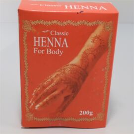Classic Henna por 100% 200 g