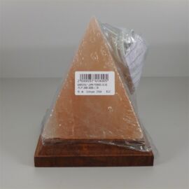 Sókristály lámpa piramis 1 db