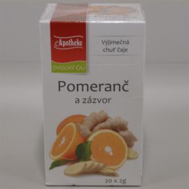 Apotheke narancs és gyömbér tea 20x2g 40 g