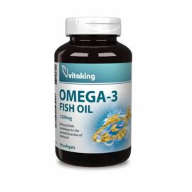 Vitaking omega-3 halolaj 1200 mg kapszula 90 db