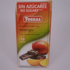 Torras glutén-és cukormentes étcsokoládé mangó 75 g