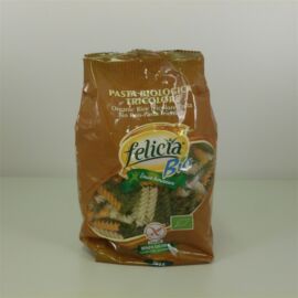 Felicia bio gluténmentes tészta rizs fussili trikolor 500 g
