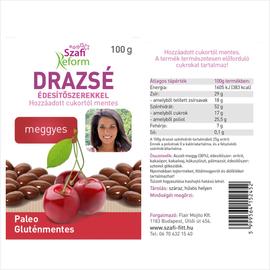 Szafi Reform drazsé édesítőszerekkel meggyes 100 g
