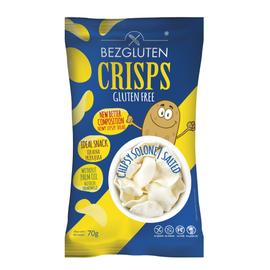 Bezgluten gluténmentes chips sós 70 g