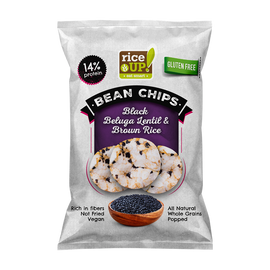 Rice Up proteines chips fekete beluga lencsével 60 g