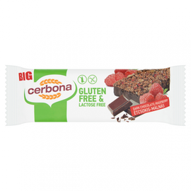 Cerbona szelet gluténmentes étcsokis-málnás 35 g