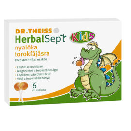 Dr.Theiss herbalsept nyalóka torokfájásra 6 db 85 g