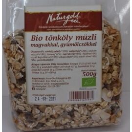 Naturgold bio tönköly müzli magvakkal, gyümölcsökkel 500 g