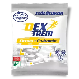 Dextreme szőlőcukor - citrom ízű + C-vitamin 70 g
