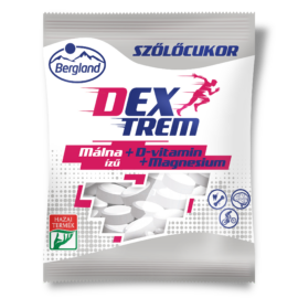 Dextreme Szőlőcukor - málna ízű + D-vitamin + Magnézium 70g