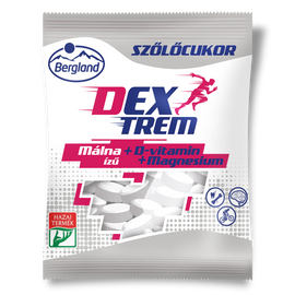 Dextreme Szőlőcukor - málna ízű + D-vitamin + Magnézium 70g