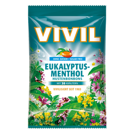 Vivil cukormentes mentolos eukaliptuszos torokcukor 60g