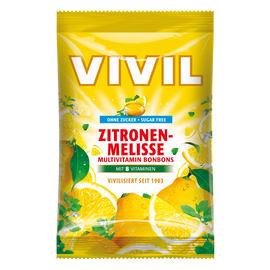 Vivil cukormentes multivitaminos frissítő citromos cukor 60 g