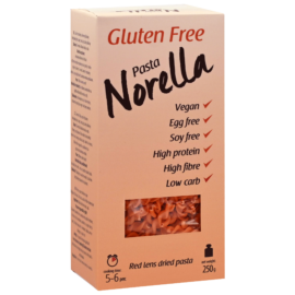 Pasta Norella vöröslencse orsó száraztészta 250 g
