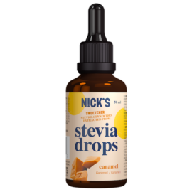 Nicks karamellás stevia csepp 50 ml