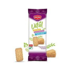 Detki vitál teljes kiőrlésű cukormentes édes keksz 170 g