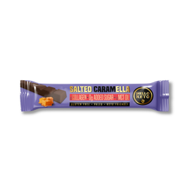 HelloKeto szelet kakaóvaj sós-karamell ízű édesítőszerekkel 40 g