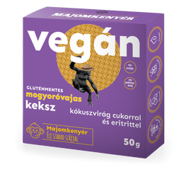 Majomkenyér mogyoróvajas vegán keksz 50 g