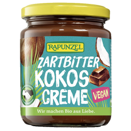 Rapunzel bio étcsokoládé és kókusz krém 250 g
