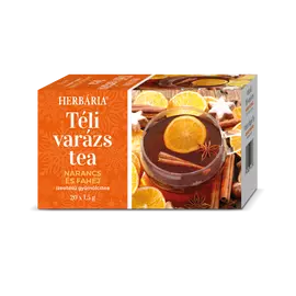 Herbária téli varázs narancs és fahéj ízű tea 20x1,5g 30 g
