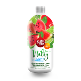 Fruttamax vitality görögdinnye-lime-fodormenta ízű gyümölcsital 750 ml