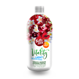 Fruttamax vitality meggy-jázmin ízű gyümölcsital 750 ml