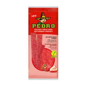 Pedro strawberry belt gumicukor vegán 80 g