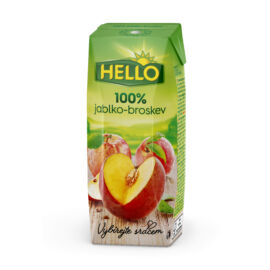 Hello alma-őszibaracklé 100% 250 ml