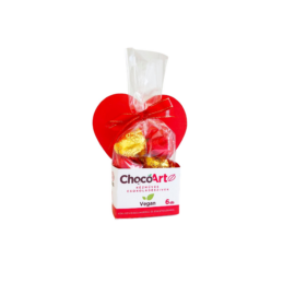 Chocoartz love bonbon törökmogyoróval szivecskés csomagolással 63 g