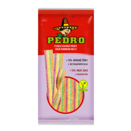 Pedro rainbow belt gumicukor vegán 80 g