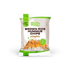 Foody Free gluténmentes barna rizs és hummusz chips sütőtökkel 50 g