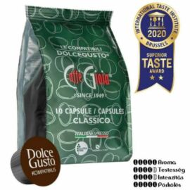 Caffé Gioia kávékapszula dolce gusto kávégépekkel kompatibilis 100% classic kivitel 10 db