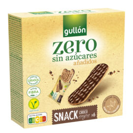 Gullón snack zero étcsokoládés szelet 6x25g 150 g