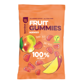 Bombus fruit gummies mangós gyümölcscukorkák 35 g