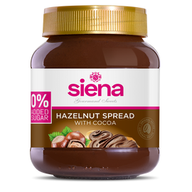 Siena kakaós mogyorókrém édesítőszerrel 400 g