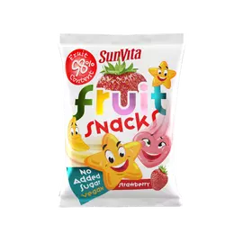Sunvita fruit snacks eper 20 g