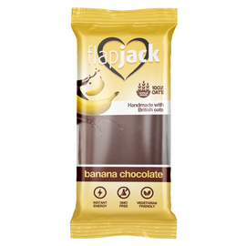 Flap Jack zabszelet banános, csokoládé ízű bevonattal 100 g