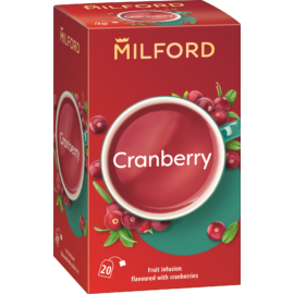 Milford vörösáfonya ízű gyümölcstea 20x2,25g 45 g